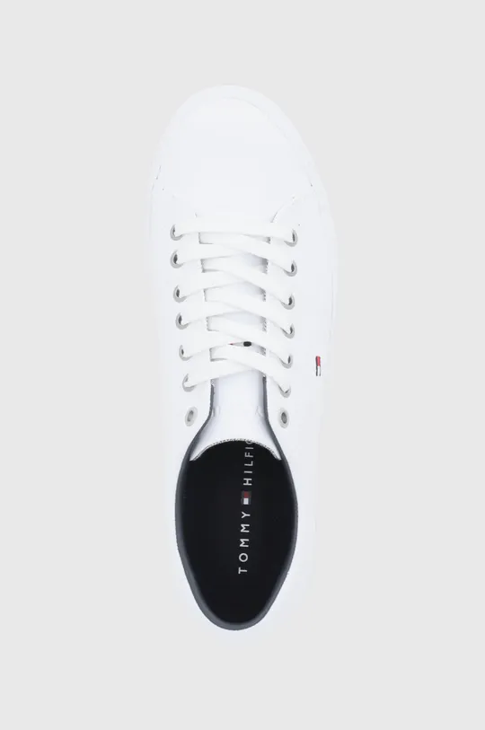 λευκό Δερμάτινα παπούτσια Tommy Hilfiger ESSENTIAL SNEAKER LTH