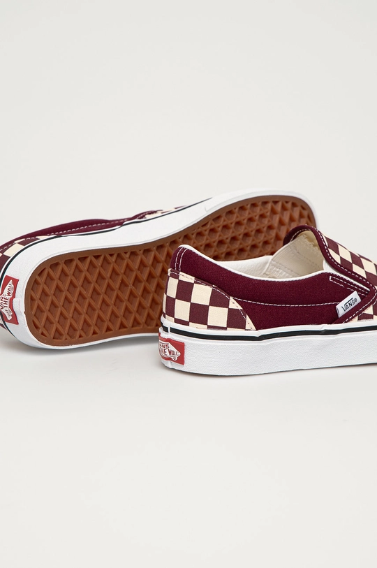 Vans tenisówki Classic Slip-On  Cholewka: Materiał tekstylny Wnętrze: Materiał tekstylny Podeszwa: Materiał syntetyczny