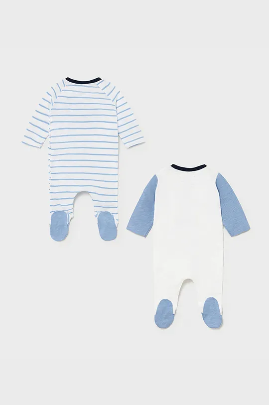Mayoral Newborn - Φόρμες με φουφούλα μωρού 55-86 cm (2-pack) μπλε