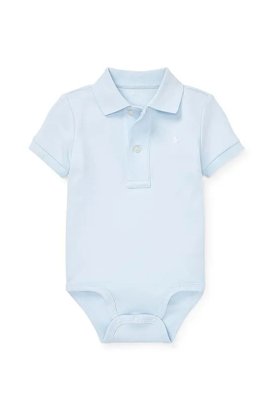 niebieski Polo Ralph Lauren - Body niemowlęce 62-80 cm 320735043002 Chłopięcy
