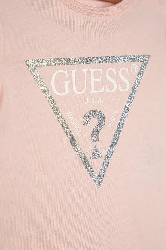 Guess - T-shirt rózsaszín