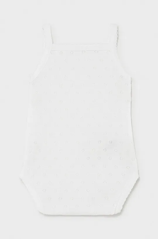 Mayoral Newborn - Body niemowlęce 55-86 cm biały