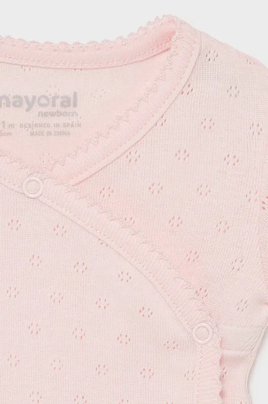 Mayoral Newborn - Body pre bábätká  100% Bavlna