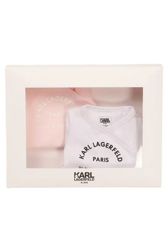 Karl Lagerfeld - Body pre bábätká (2-pak) biela
