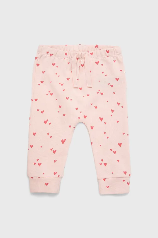 Nohavice pre bábätká GAP (3-pack) ružová