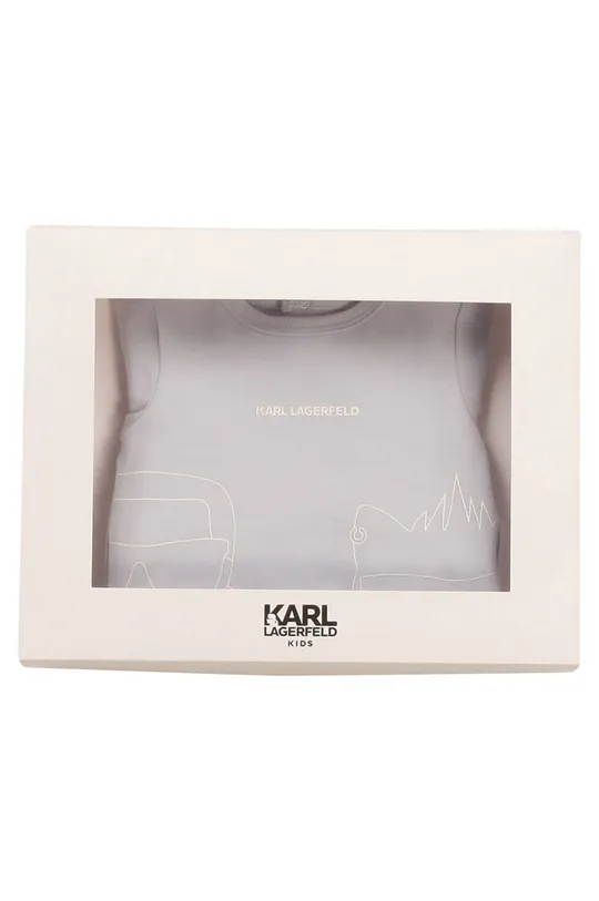 Karl Lagerfeld - Повзунки для немовлят блакитний