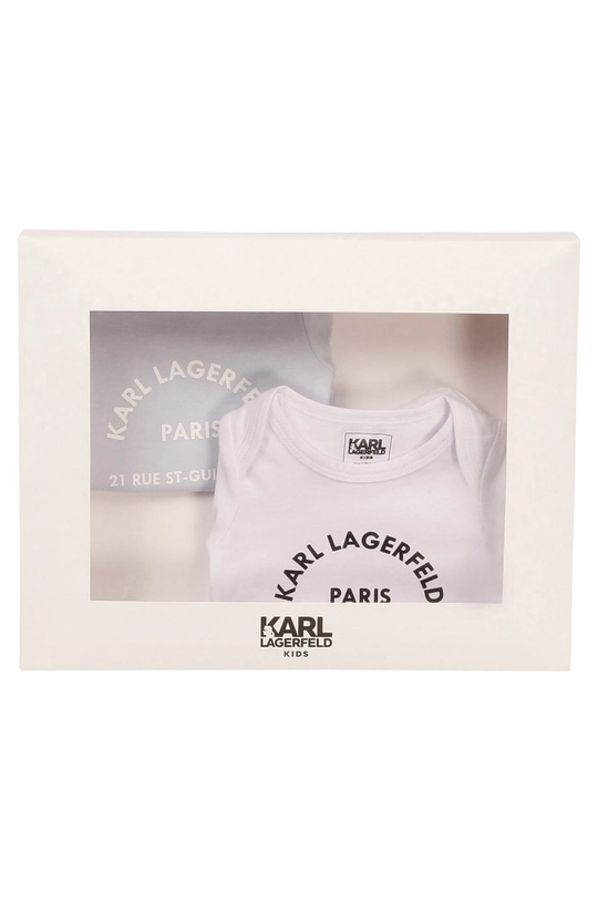 Karl Lagerfeld - Body niemowlęce (2-PACK) Z98072 niebieski