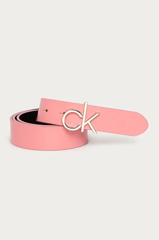 różowy Calvin Klein - Pasek skórzany Damski