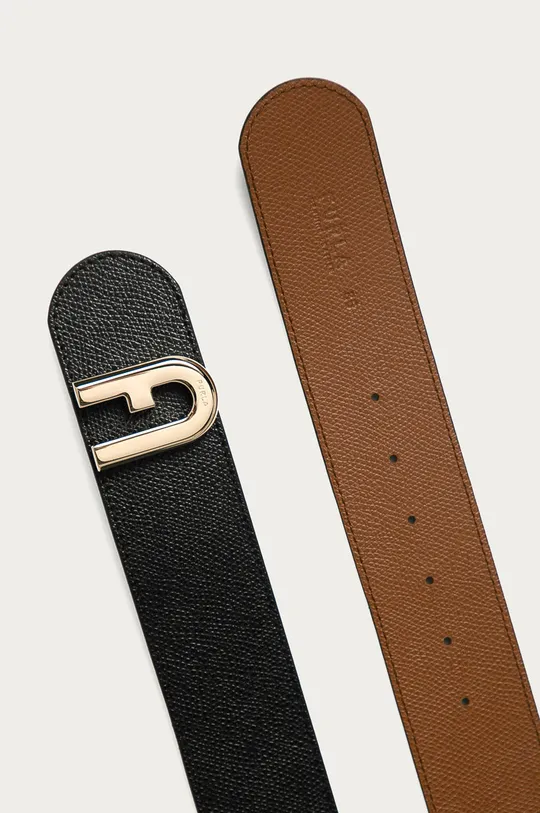 Furla - Двухсторонний кожаный ремень 1927  Основной материал: 100% Натуральная кожа
