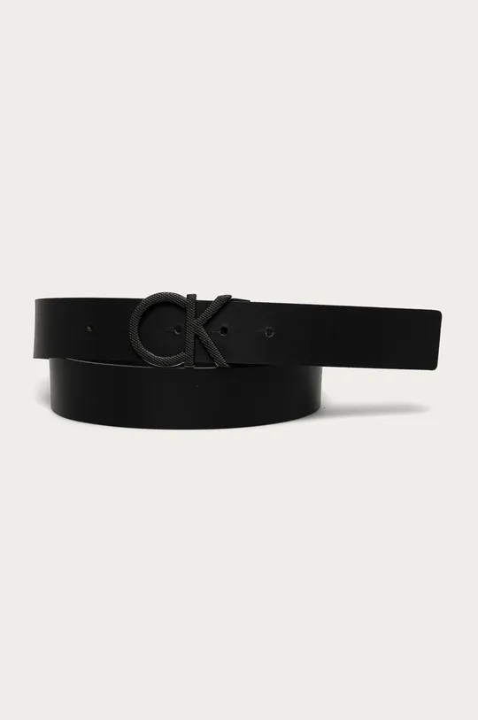 чёрный Calvin Klein - Кожаный ремень Мужской