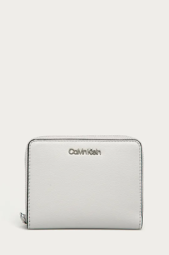 szary Calvin Klein - Portfel Damski