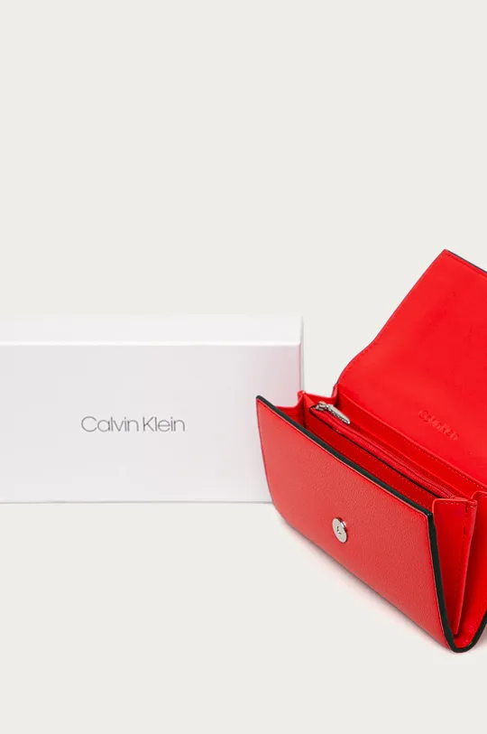 czerwony Calvin Klein Portfel
