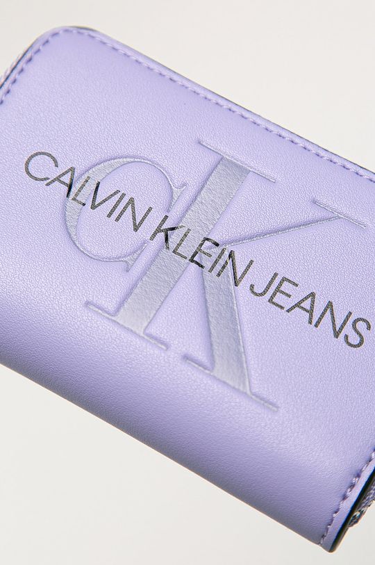 Calvin Klein Jeans - Peňaženka levanduľová