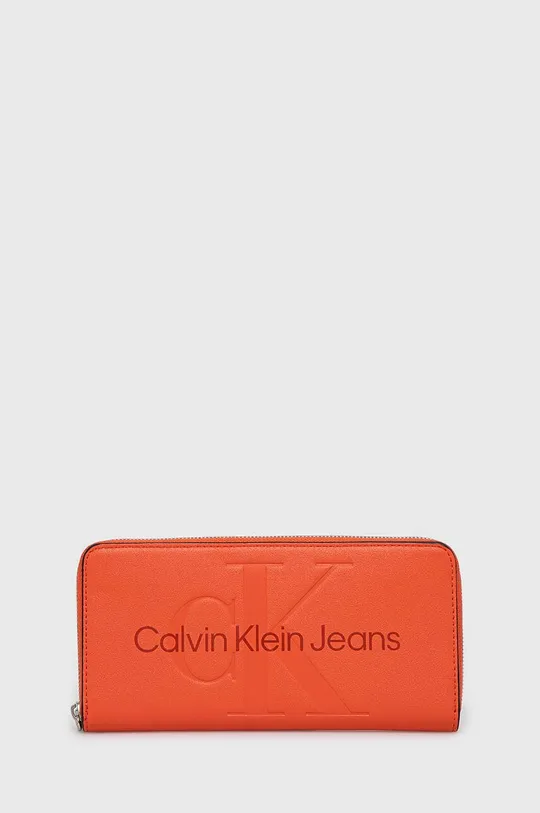 oranžna Calvin Klein Jeans denarnica Ženski