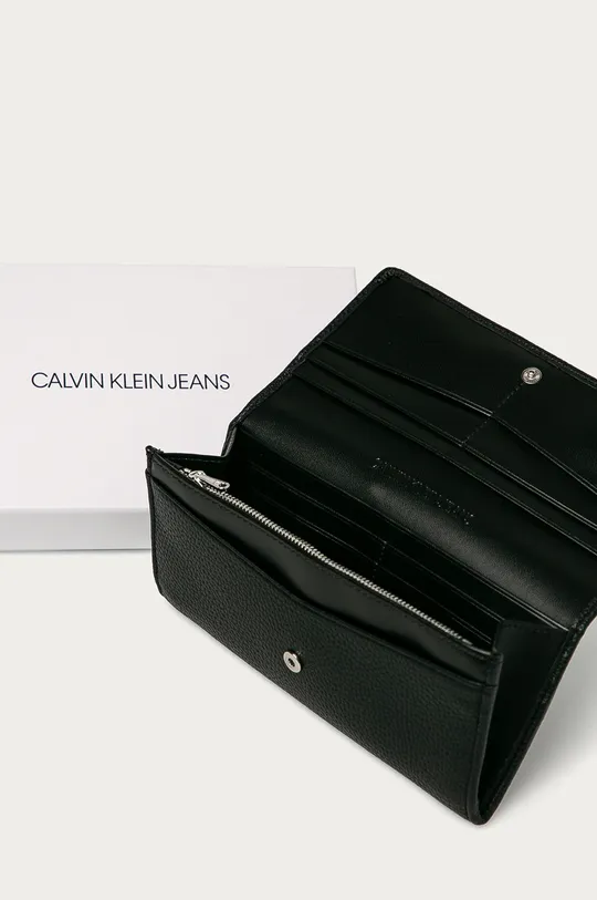 čierna Calvin Klein Jeans - Peňaženka
