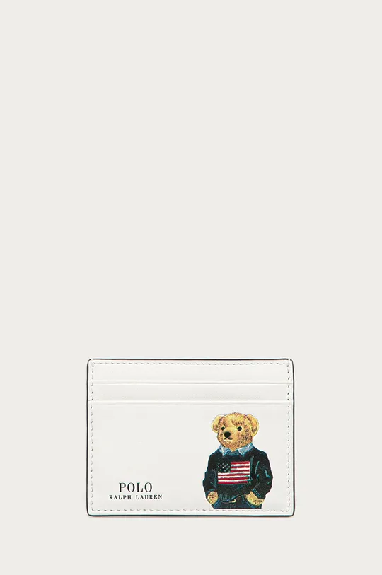biela Polo Ralph Lauren - Kožená peňaženka Dámsky