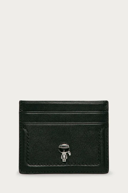 чорний Karl Lagerfeld - Шкіряний гаманець Жіночий