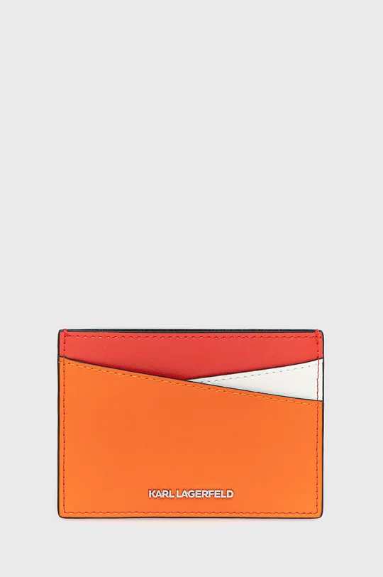 червоний Шкіряний гаманець Karl Lagerfeld Жіночий