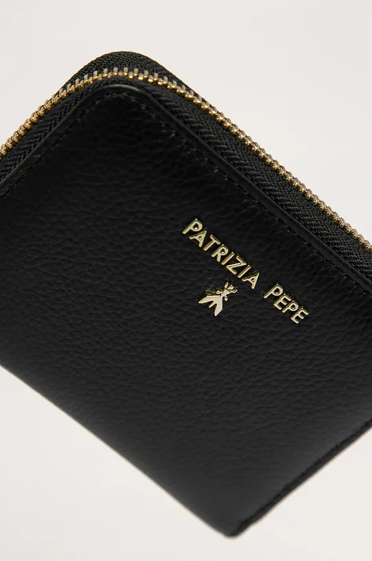 Patrizia Pepe - Шкіряний гаманець чорний