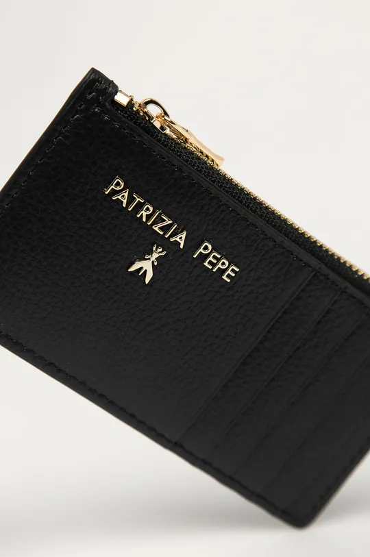 Patrizia Pepe - Шкіряний гаманець чорний