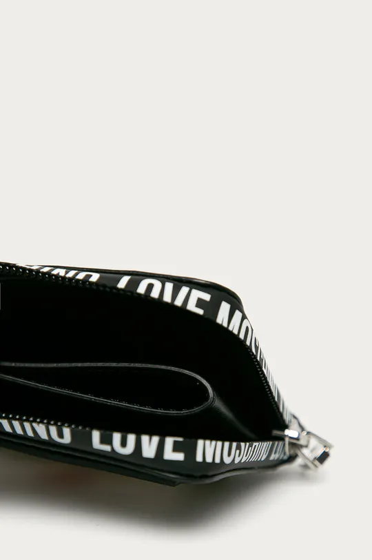 Love Moschino - Portfel Materiał syntetyczny, Materiał tekstylny