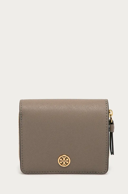 серый Кожаный кошелек Tory Burch Женский