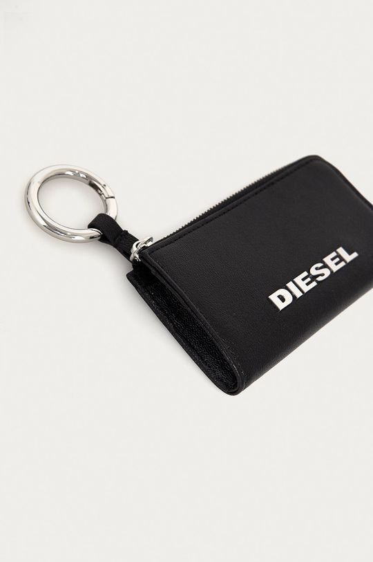 Kožená peňaženka Diesel čierna