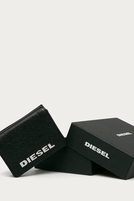 чорний Шкіряний гаманець Diesel