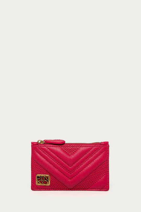 рожевий Pinko - Шкіряний гаманець Жіночий
