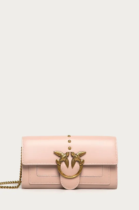 рожевий Pinko - Шкіряний гаманець Жіночий