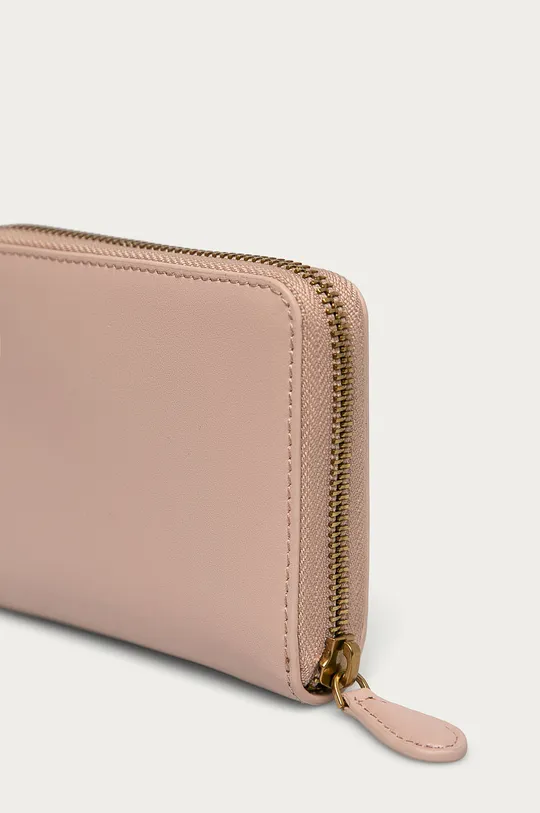 Pinko - Bőr pénztárca rózsaszín