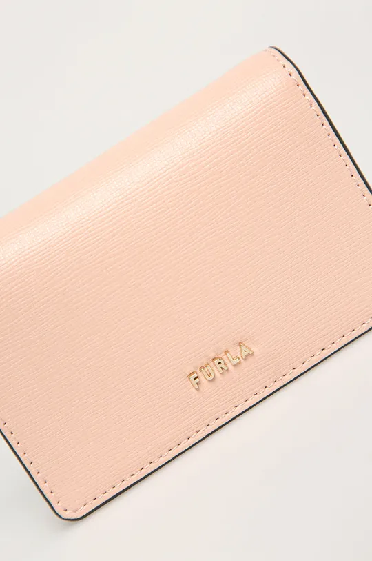 Furla - Шкіряний гаманець Babylon рожевий