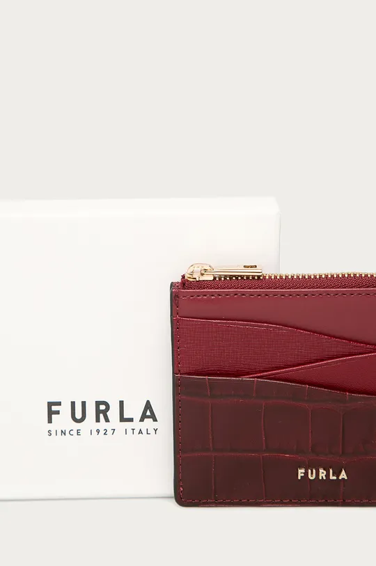 burgundské Furla - Kožená peňaženka Armonia