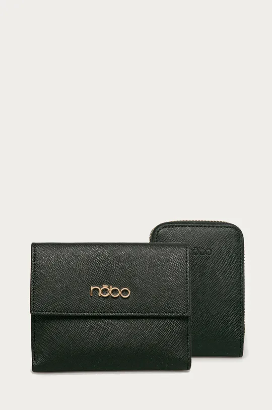 čierna Nobo - Kožená peňaženka (2-pak) Dámsky