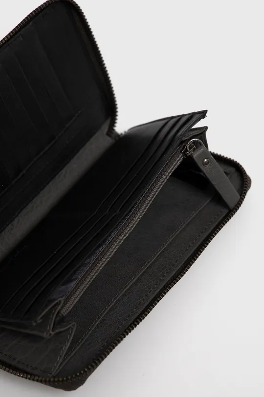 Kožená peňaženka Pepe Jeans Alessia sivá