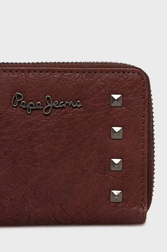 Kožená peňaženka Pepe Jeans Alessia burgundské