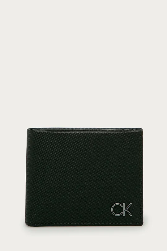 чёрный Calvin Klein - Кожаный кошелек Мужской