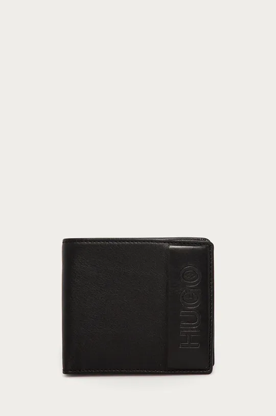 чорний Hugo - Шкіряний гаманець Чоловічий