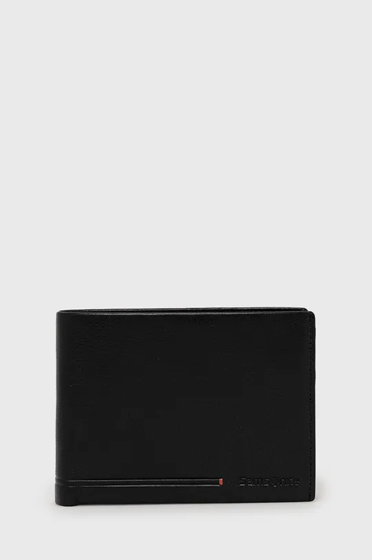 μαύρο Δερμάτινο πορτοφόλι Samsonite Ανδρικά