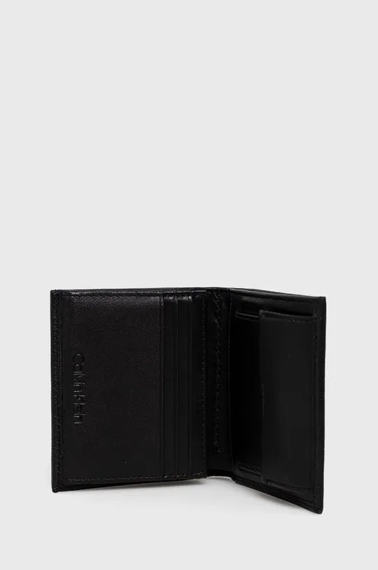 Кожаный кошелек Calvin Klein чёрный