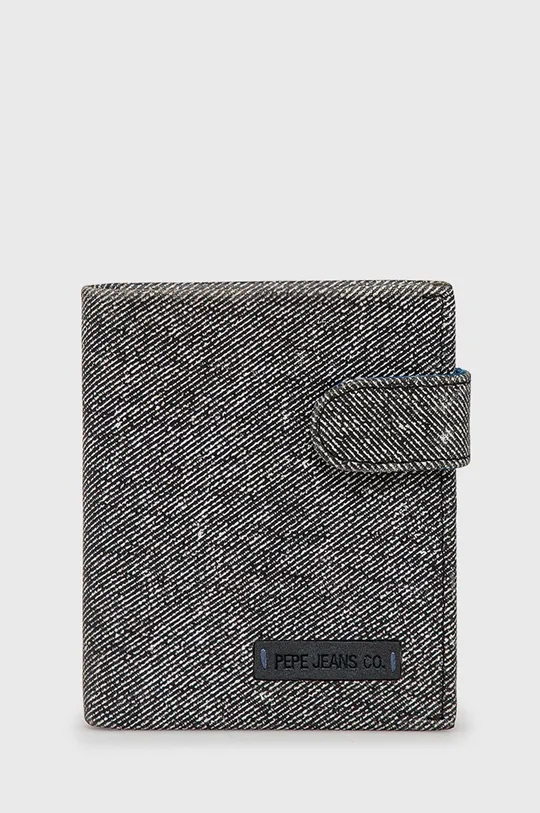сірий Шкіряний гаманець Pepe Jeans Unisex