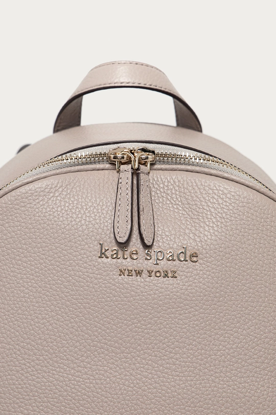 бежевый Кожаный рюкзак Kate Spade