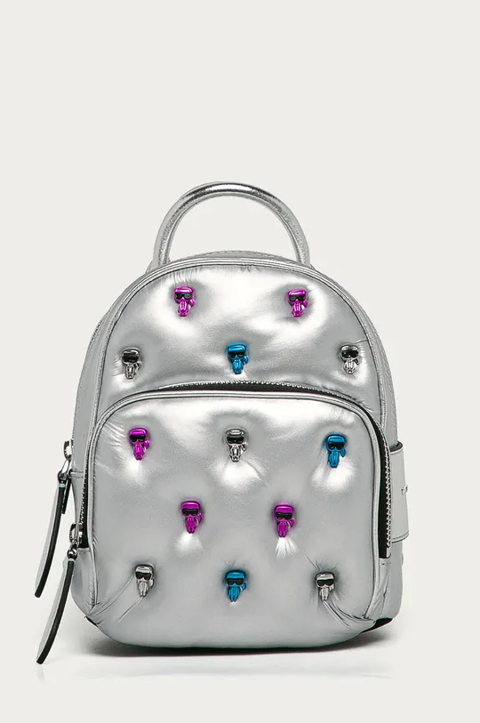 srebrny Karl Lagerfeld - Plecak 210W3098 Damski