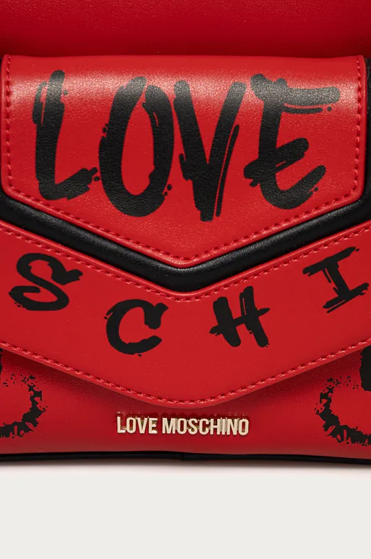czerwony Love Moschino Plecak