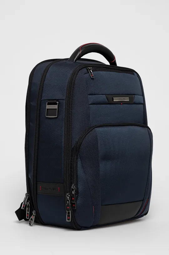 Samsonite Plecak PRO-DLX 5 Materiał 1: Nylon, Poliuretan, Materiał 2: Skóra naturalna, Materiał 3: 100 % Poliester