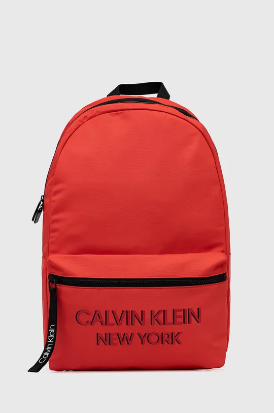 czerwony Calvin Klein Plecak Męski