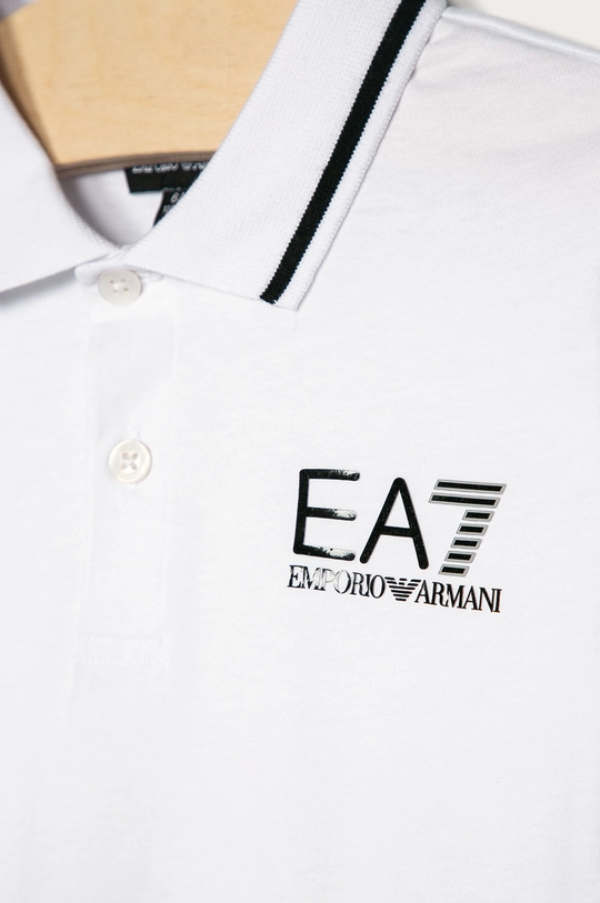 EA7 Emporio Armani - Polo dziecięce 104-164 cm 3KBF51.BJ02Z 100 % Bawełna