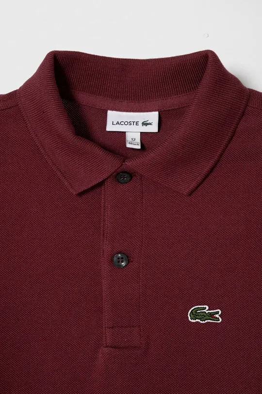 Дитяче бавовняне поло Lacoste 100% Бавовна