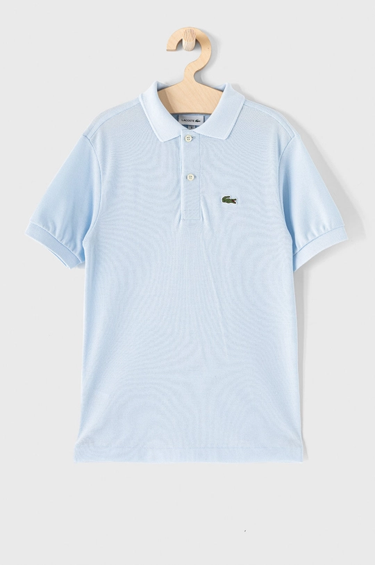 niebieski Lacoste polo bawełniane dziecięce Chłopięcy