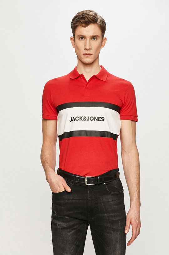 czerwony Jack & Jones - Polo